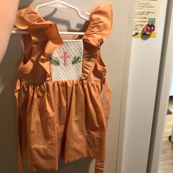 Cross Smocked Dress - Picture 4 of 6